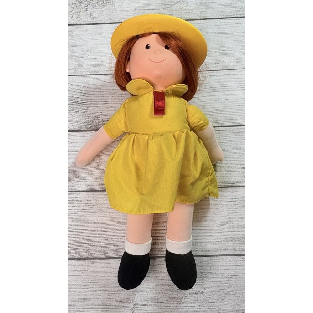 Madeline Vintage Kids Gifts Talking Doll 16" 1998 Plush Tested Working Yellow - Picture 2 of 8